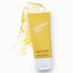 SATURDAY SKIN Yuzu Vitamin C Sleep Mask 50ml BRAND NEW/SEALED